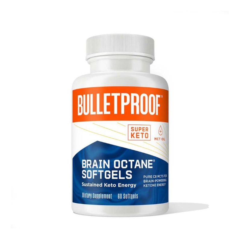 Bulletproof Brain Octane Softgels 60's - Front
