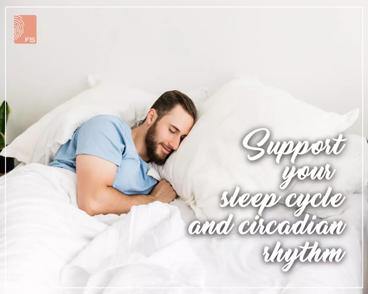 Support your sleep cycle and circadian rhythm